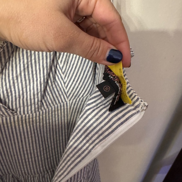 Trashy Diva Blue and White Striped Dress - Picture 3 of 3